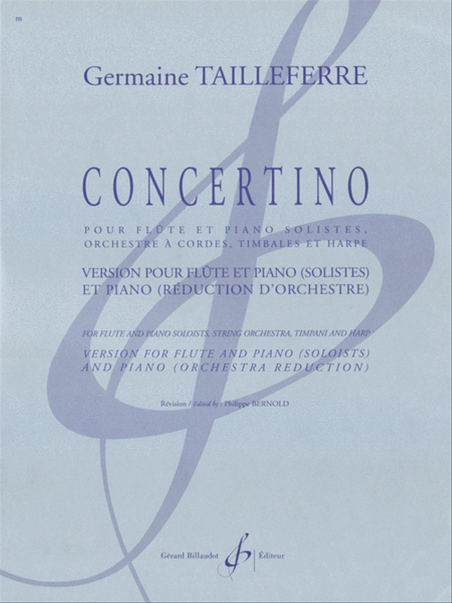 Concertino Chamber Music scores gallery preview page 1