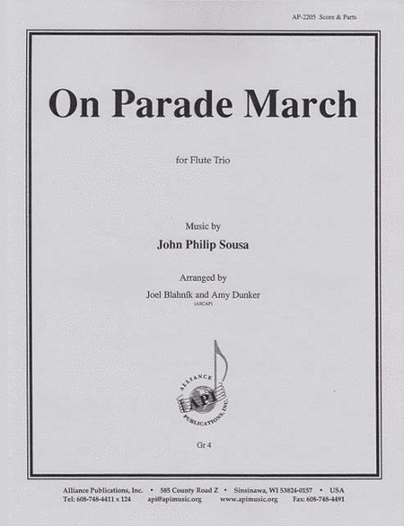 On Parade March - Fl 3