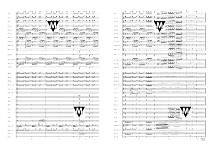 The Idol of the Flies Concert Band scores gallery preview page 24
