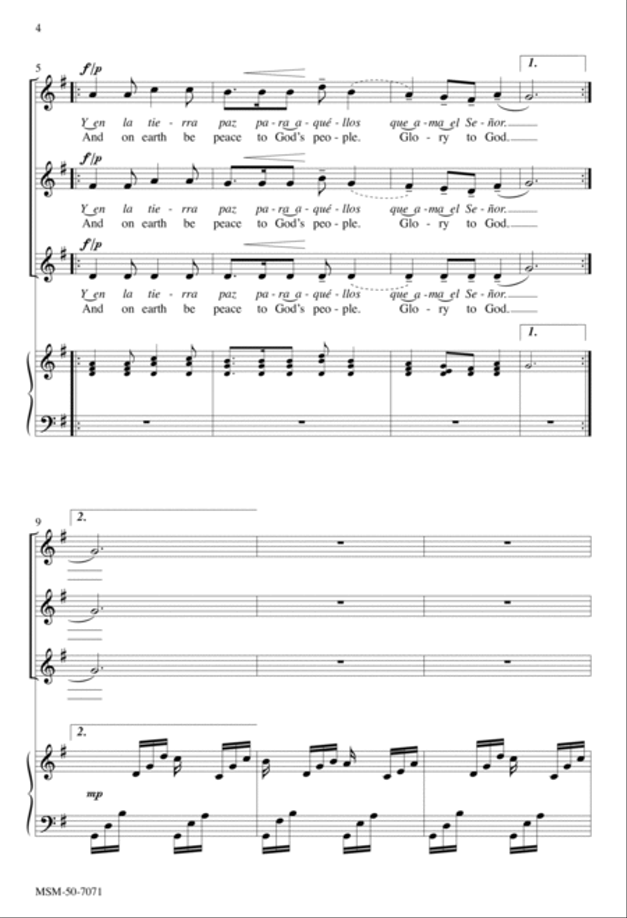 Gloria Divisi scores gallery preview page 4