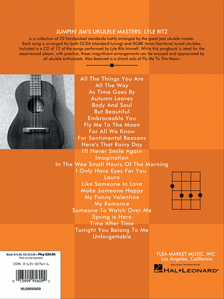Jumpin' Jim's Ukulele Masters: Lyle Ritz Ukulele scores gallery preview page 2