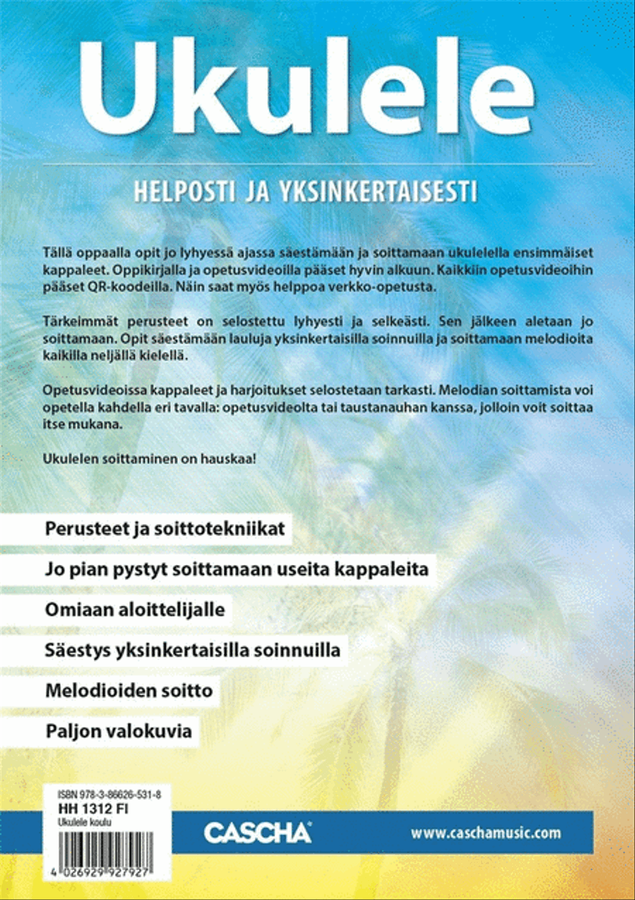 Ukulele helposti ja yksinkertaisesti Ukulele scores gallery preview page 2