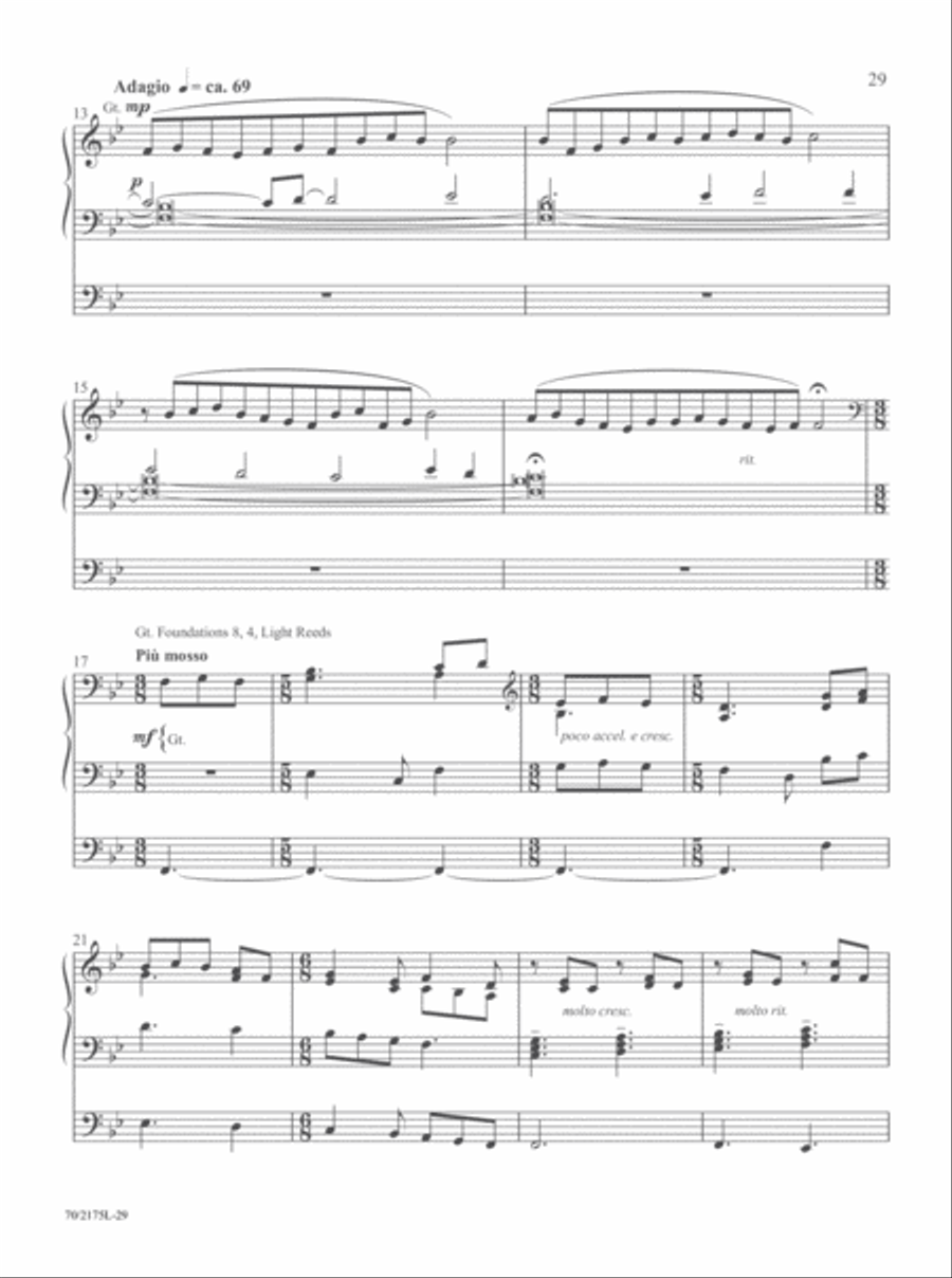 The Sacred Organ Library, Vol. 5 Organ Solo scores gallery preview page 16