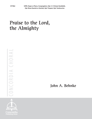 Praise to the Lord, the Almighty (Full Score) (Behnke)