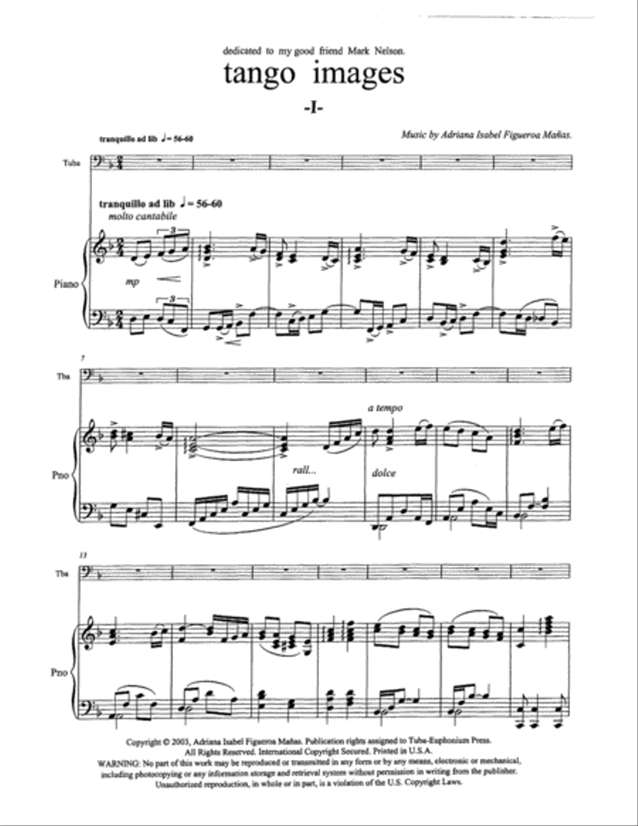 Tango Images Tango Images Tuba scores gallery preview page 2