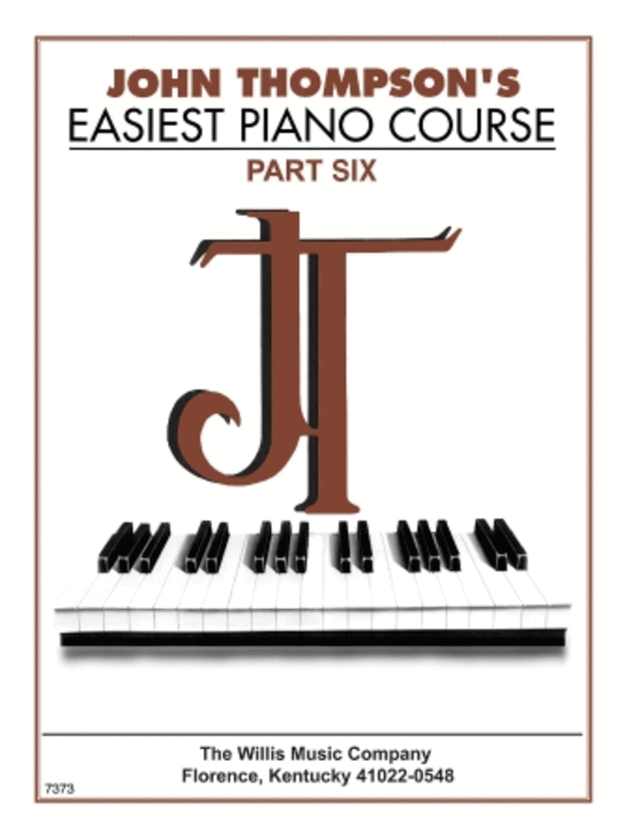 John Thompson's Easiest Piano Course – Part 6 – Book Only Piano Method scores gallery preview page 1