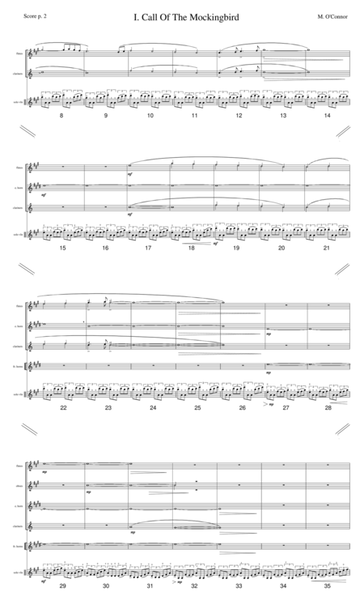Three Pieces For Violin and Orchestra "Violin Concerto No. 2" (Score – violin and symphony orchest image number null