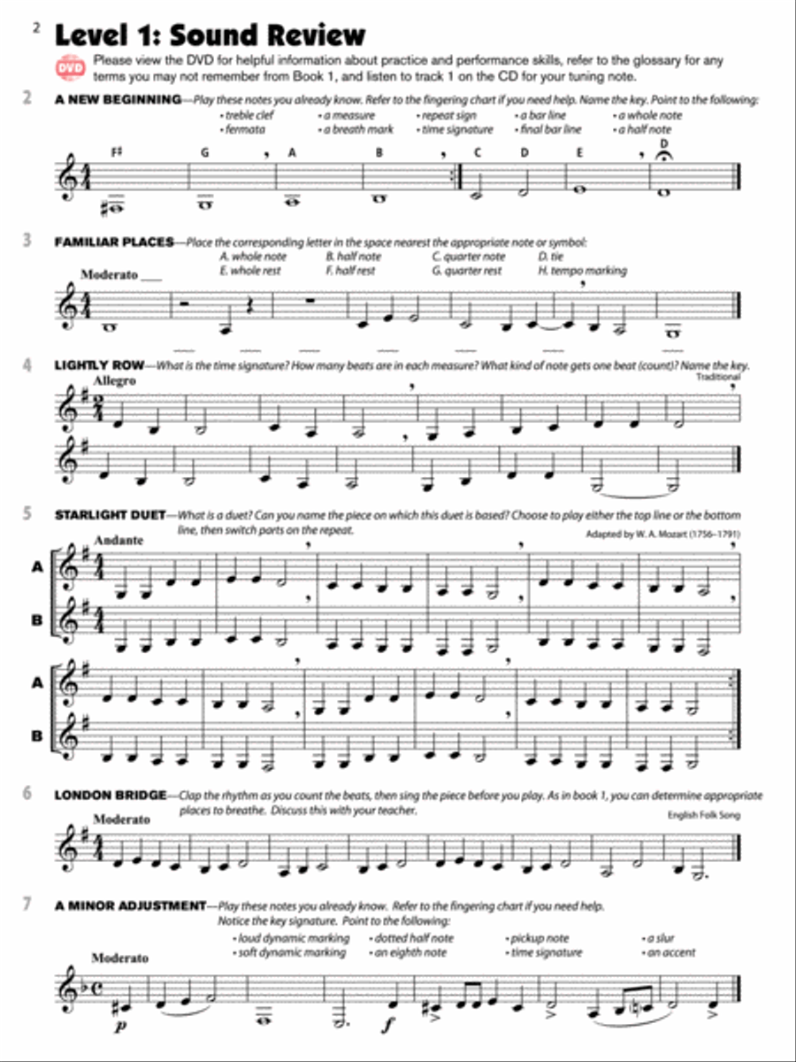 Sound Innovations for Concert Band Concert Band Methods scores gallery preview page 2