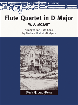 Book cover for Flute Quartet in D Major