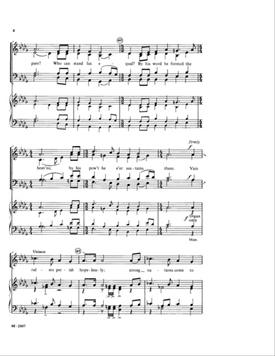 Have You Not Known Have You Not Known 4-Part scores gallery preview page 5