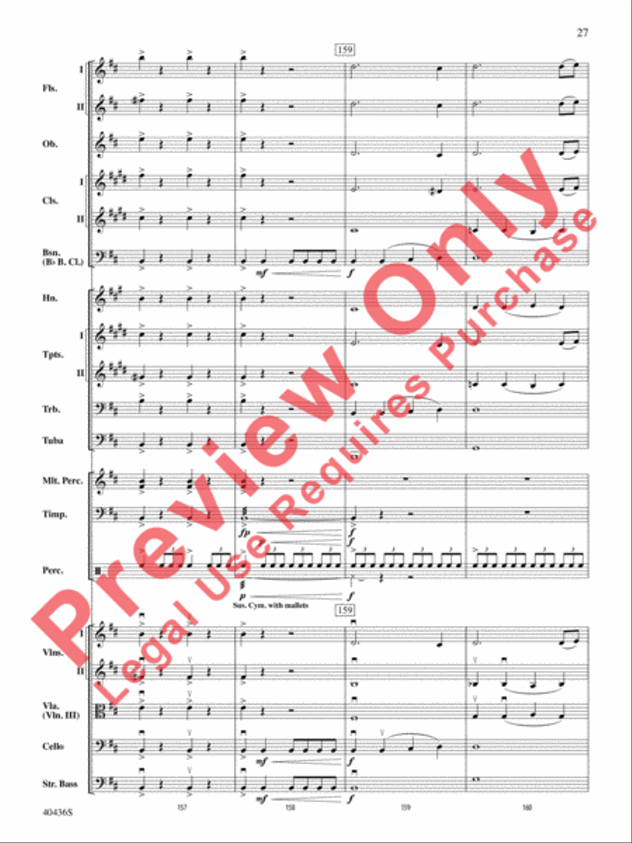 The Magic of Harry Potter Full Orchestra scores gallery preview page 28