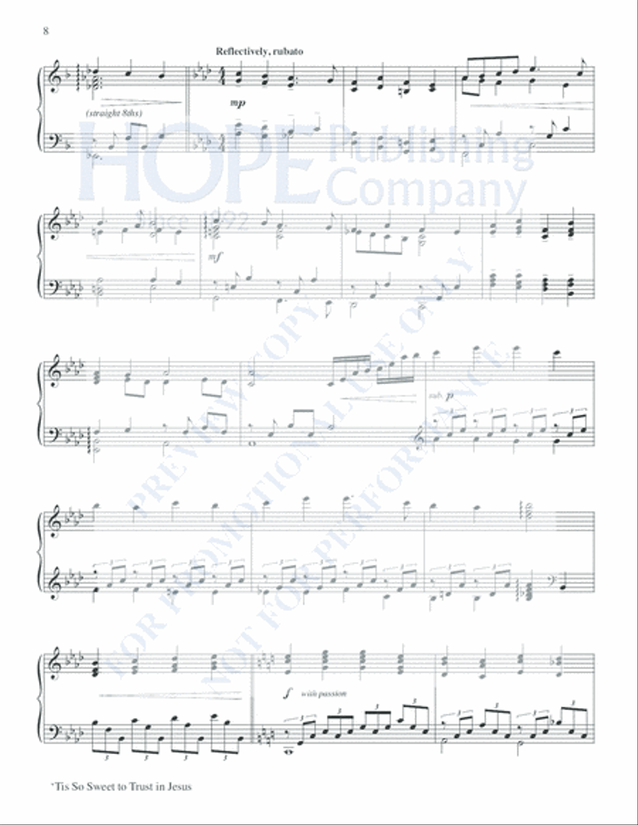Gospel Greats 2 Piano Solo scores gallery preview page 15