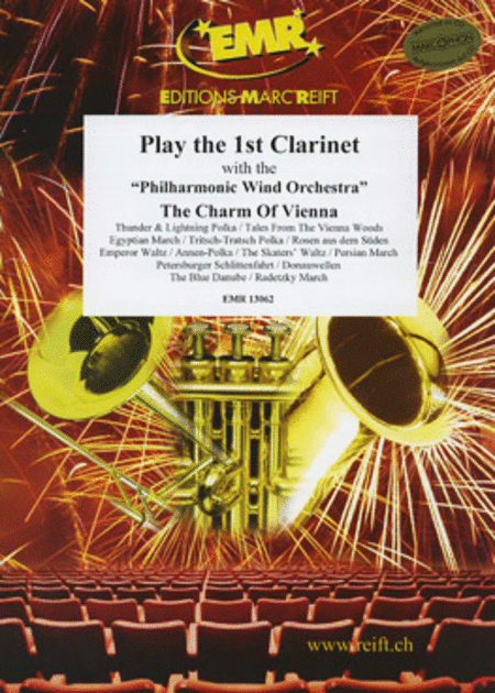 Play the 1st Clarinet with the Philharmonic Wind Orchestra
