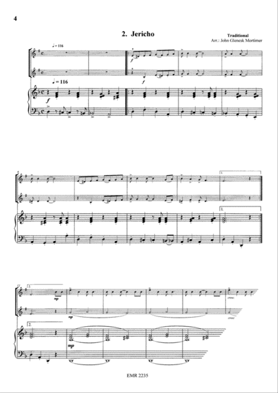Duos Vol. 2 Clarinet Duet scores gallery preview page 4