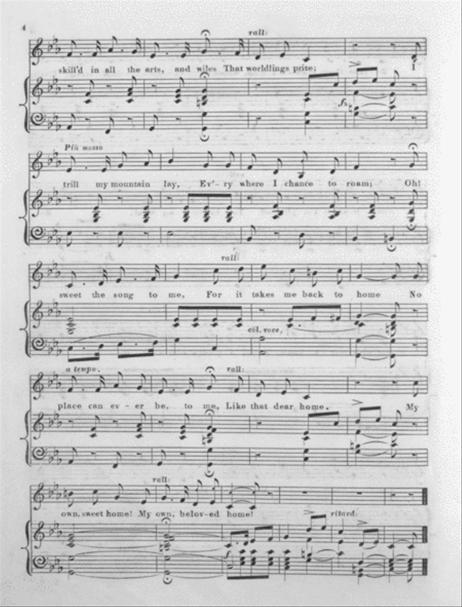 I've Left the Snow-Clad Hills Voice scores gallery preview page 3