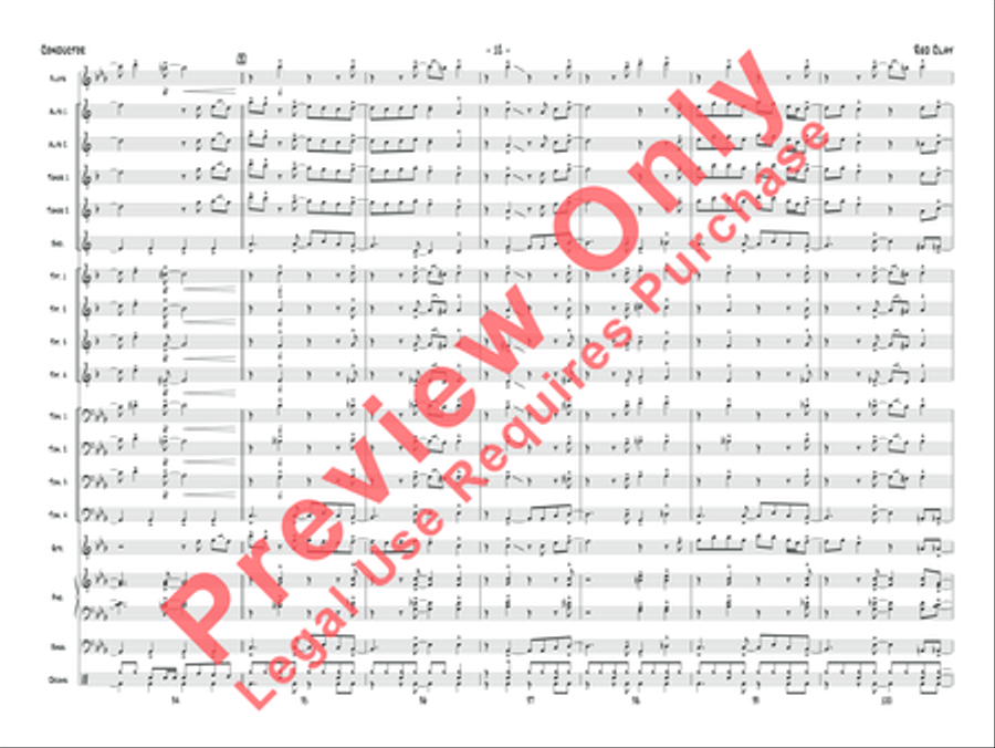 Red Clay Jazz Ensemble scores gallery preview page 29