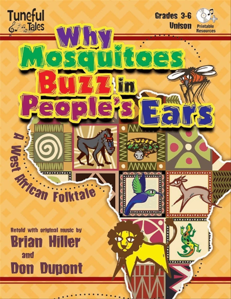 Why Mosquitoes Buzz in People’s Ears Unison Choir scores gallery preview page 1