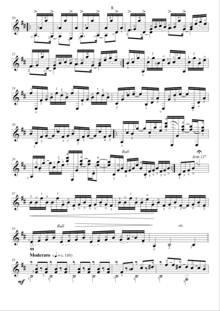 TecnoDattoli Acoustic Guitar scores gallery preview page 2