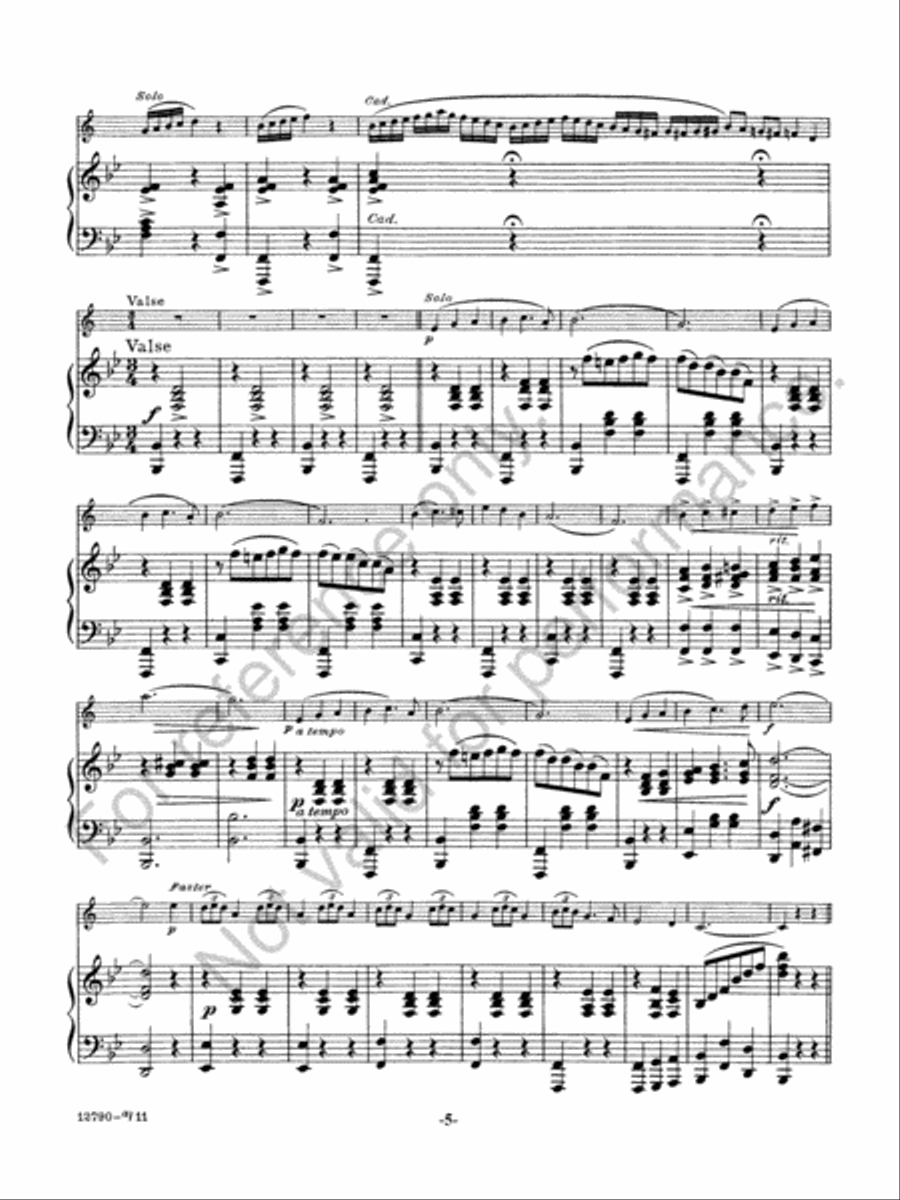Josephine Josephine Concert Band scores gallery preview page 6
