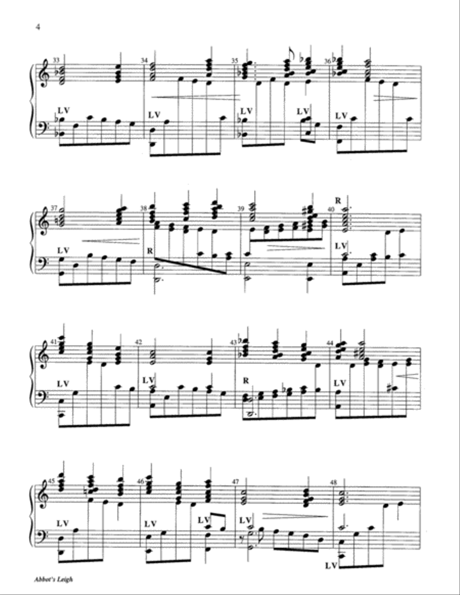 Abbot's Leigh Abbot's Leigh 5-Octaves scores gallery preview page 11