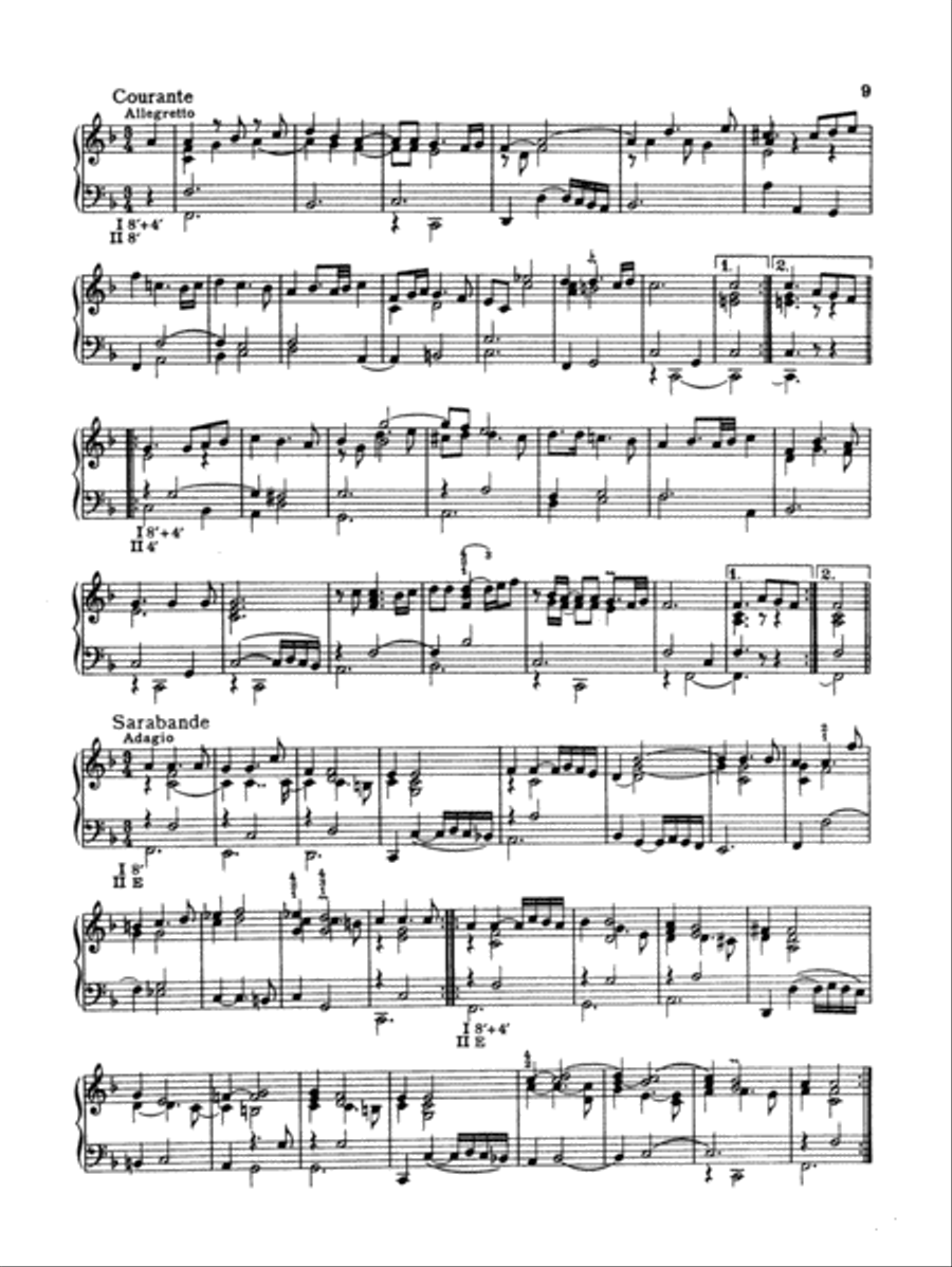 Froberger: Selected Works for Cembalo Piano Solo scores gallery preview page 2