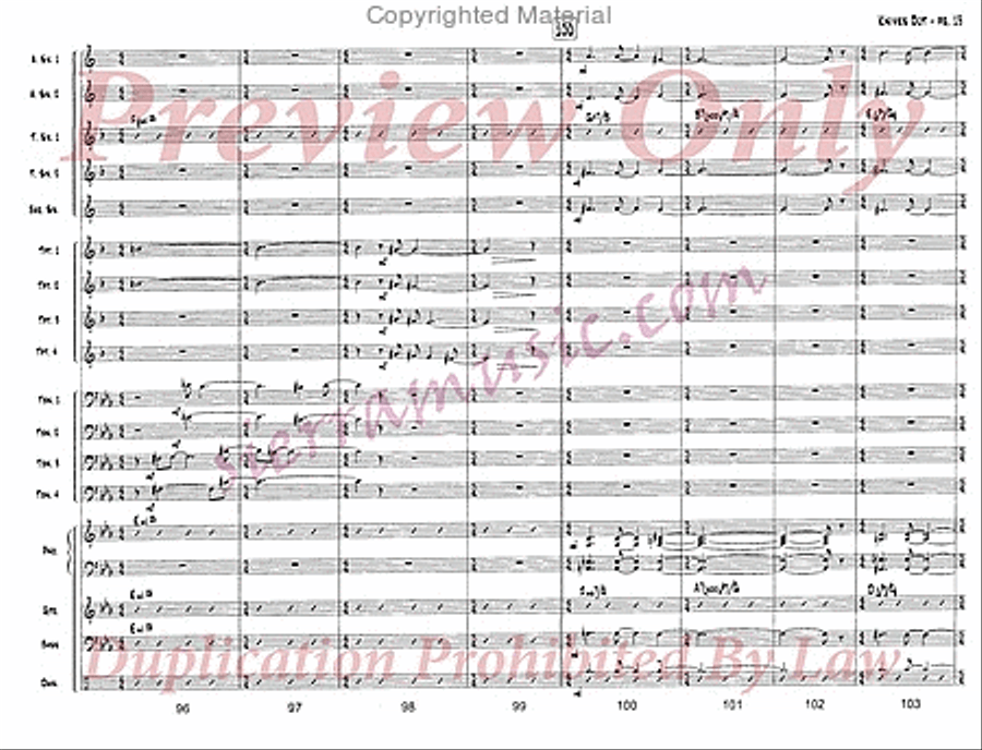 I Worship You Jazz Ensemble scores gallery preview page 14