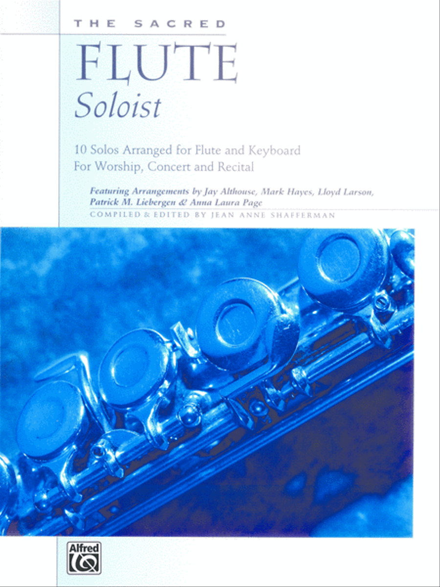 Book cover for The Sacred Flute Soloist