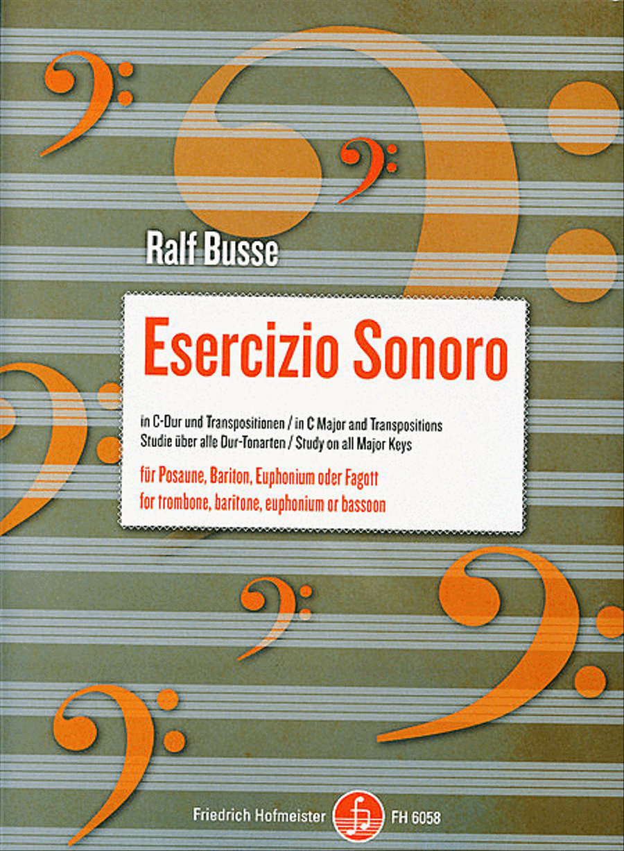 Esercizio Sonoro in C-Dur und Transpositionen Bassoon scores gallery preview page 1