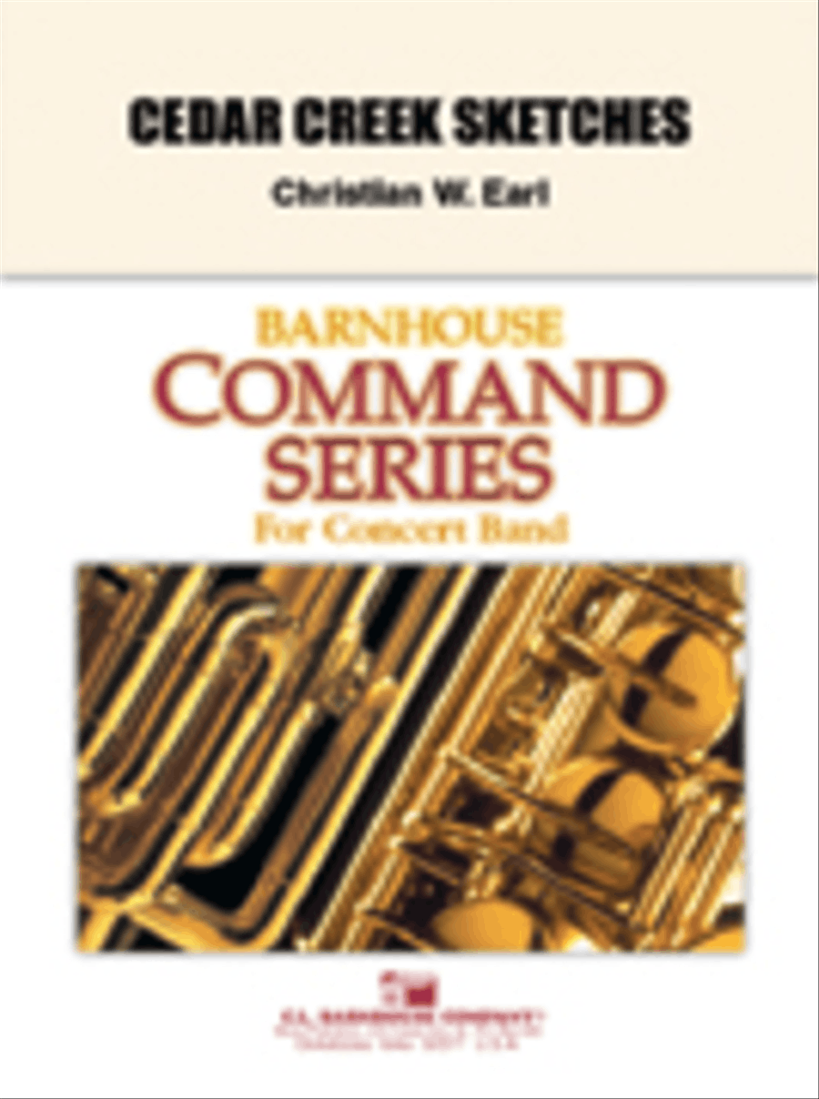 Cedar Creek Sketches Concert Band scores gallery preview page 1