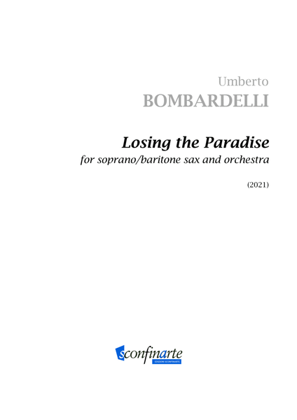 Umberto Bombardelli: LOSING THE PARADISE (ES-22-006) - Score Only
