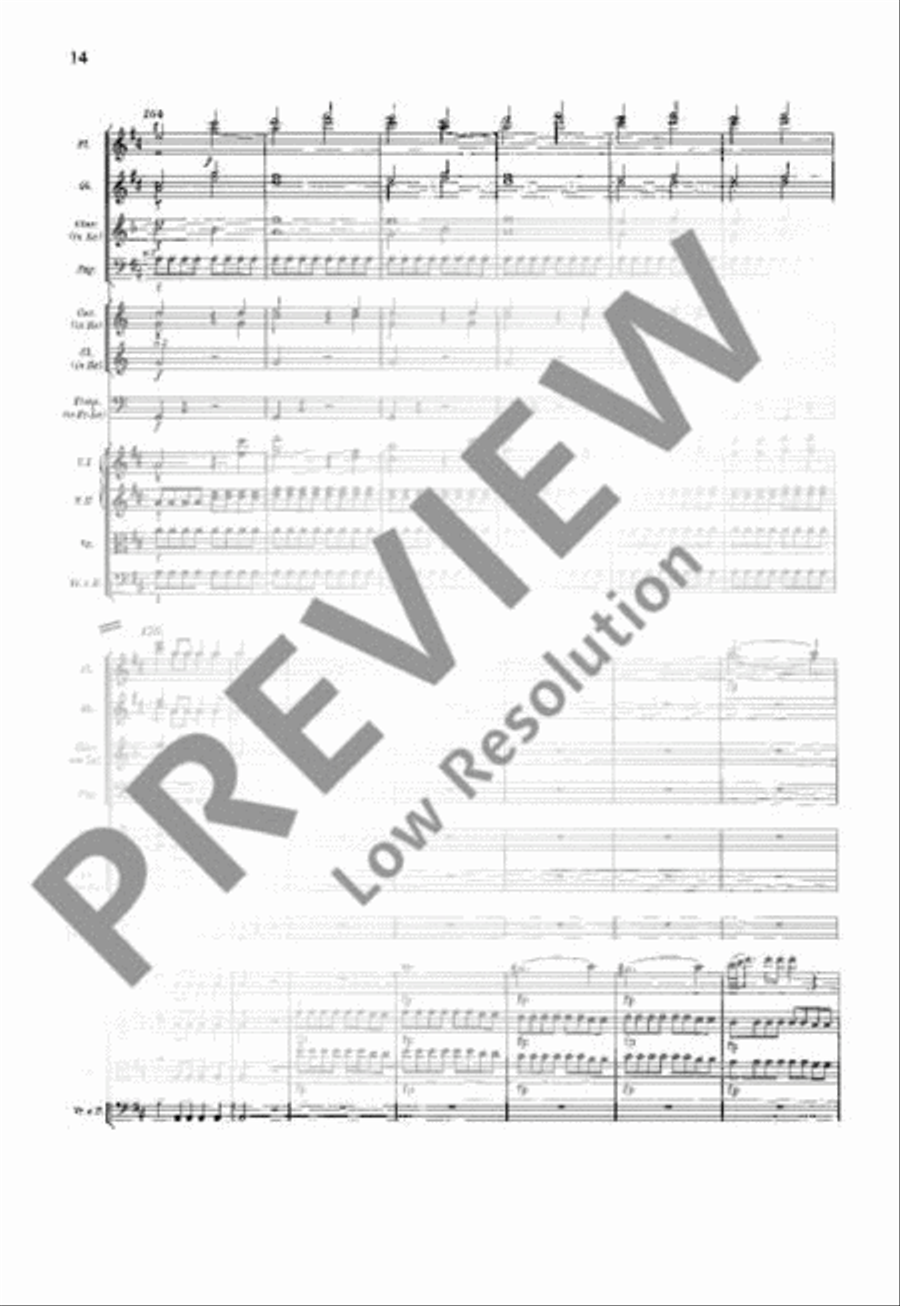 The Marriage of Figaro Orchestra scores gallery preview page 21