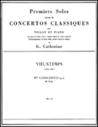 Premier Solo Extrait - Concerto No. 1 in E