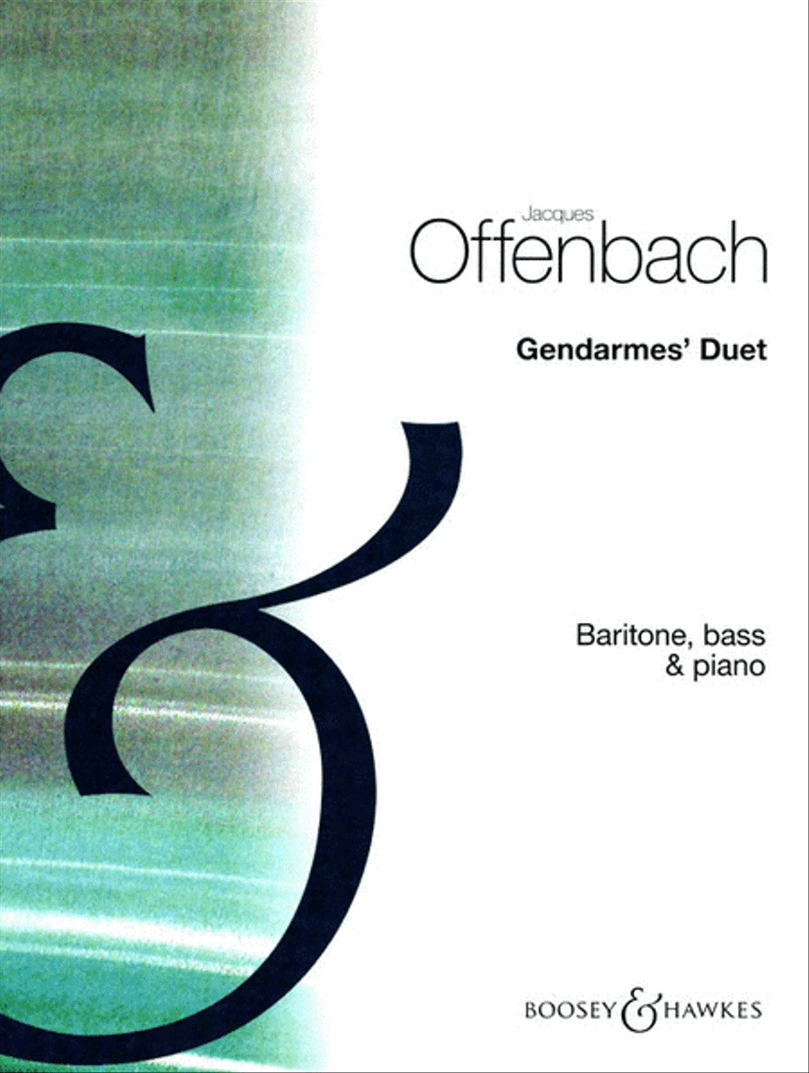Gendarmes' Duet Piano Accompaniment scores gallery preview page 1