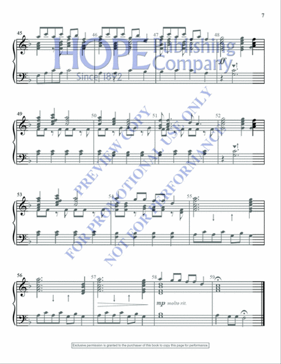 Short & Sweet for 8 Ringers Handbell Choir scores gallery preview page 8