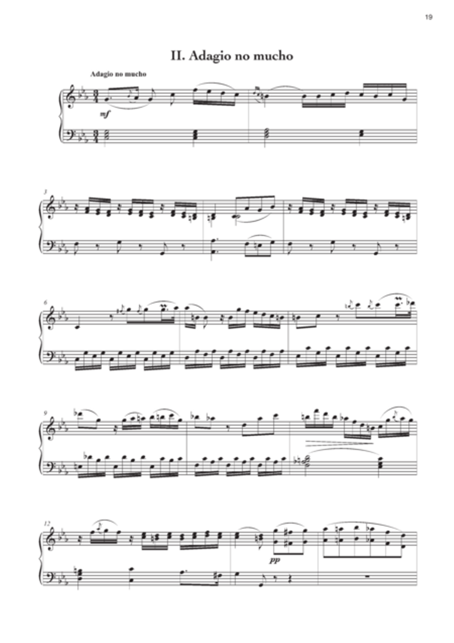 Sonata para Piano de Jose Ferrer Piano Solo scores gallery preview page 3