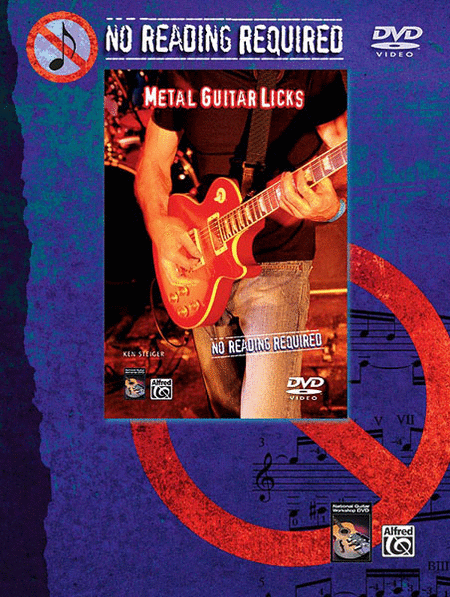 No Reading Required - Metal Guitar Licks (DVD)