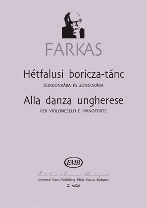 Book cover for Alla danza ungherese