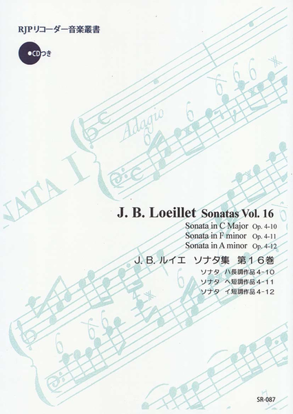 Sonatas, Vol. 16 image number null