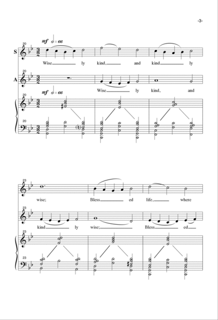 Fair And True SSA scores gallery preview page 3