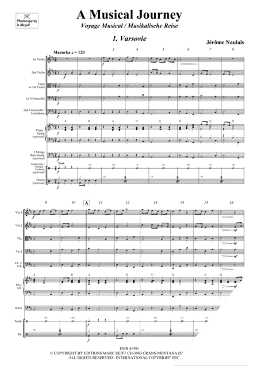 A Musical Journey String Orchestra scores gallery preview page 3