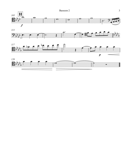 Let It Go by Idina Menzel Bassoon Quartet - Digital Sheet Music