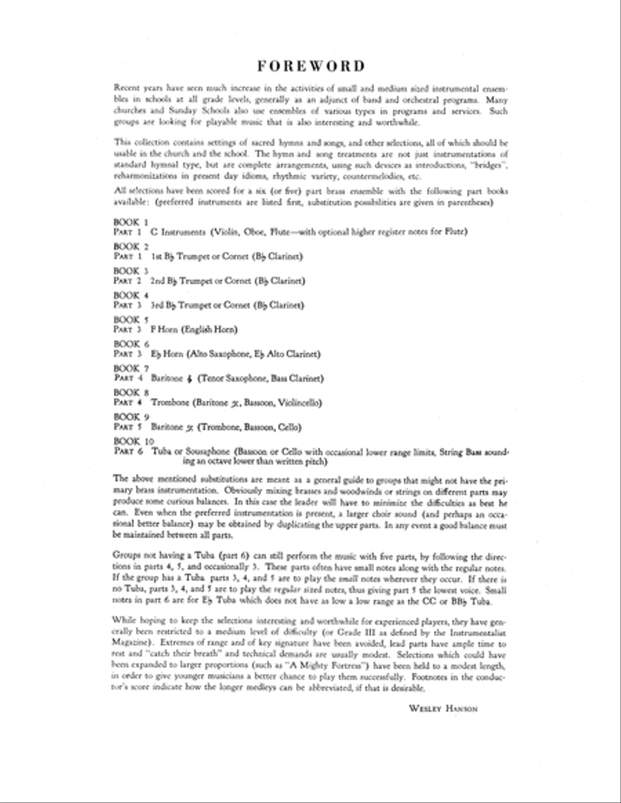 Ensemble Music for Church and School Part scores gallery preview page 2