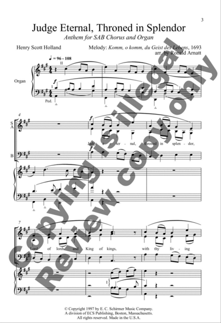Somerset Anthem Books, Volume V (General) 3-Part scores gallery preview page 12