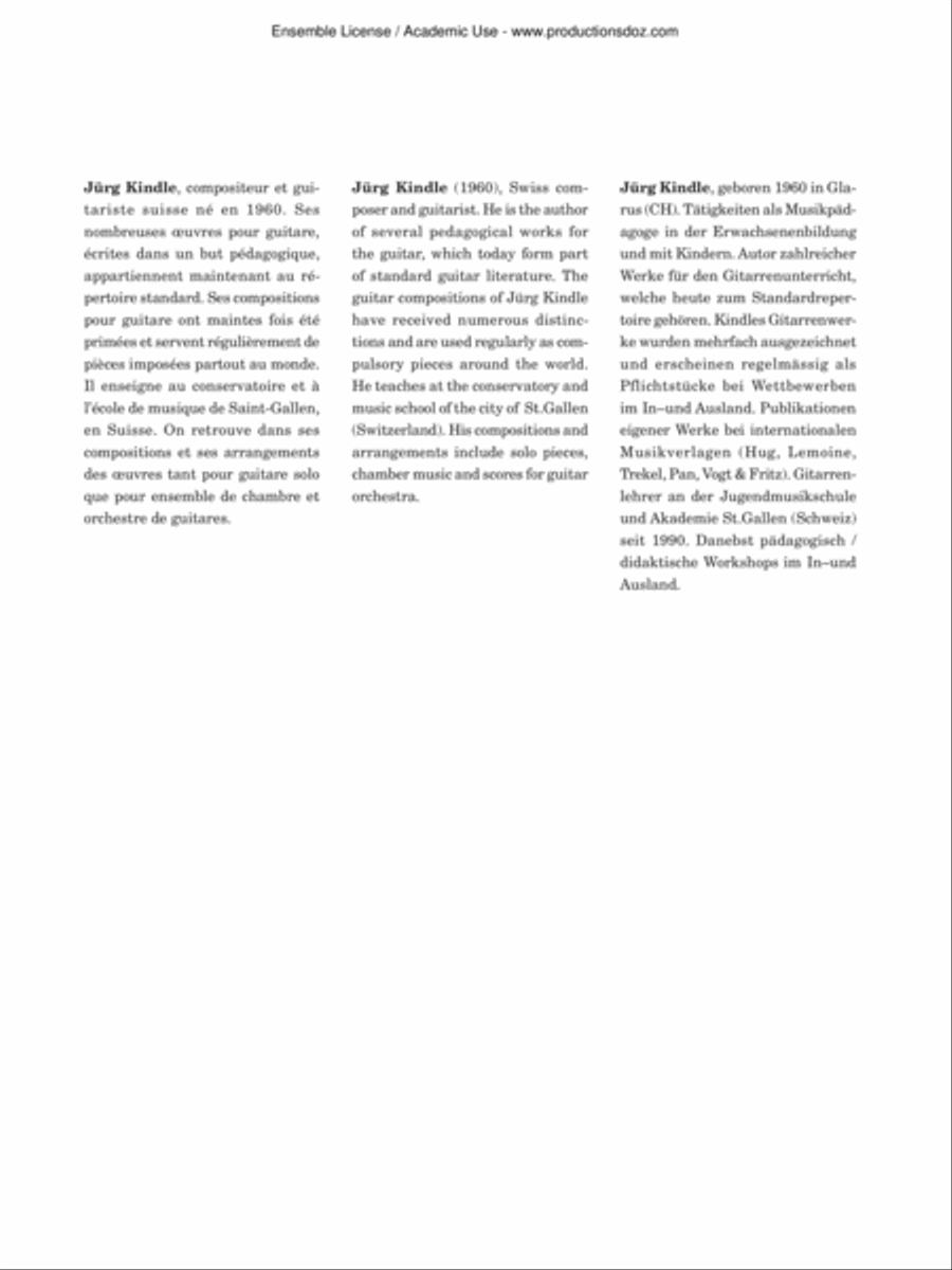 Mango tango Guitar Ensemble scores gallery preview page 2