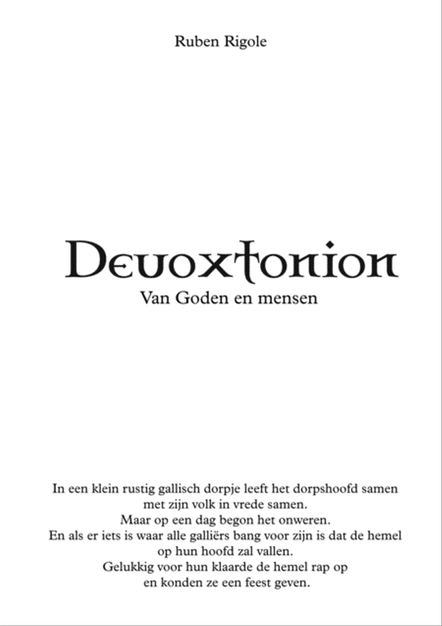 Deuoxtonion Deuoxtonion Concert Band scores gallery preview page 1