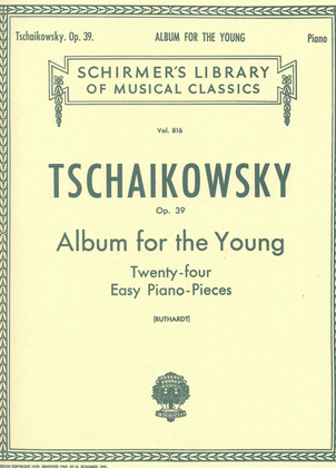 Book cover for Album for the Young (24 Easy Pieces), Op. 39