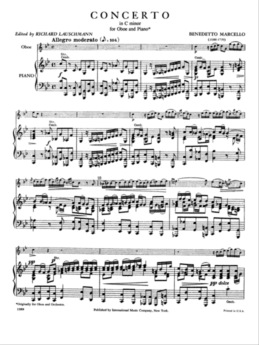Concerto In C Minor Piano Accompaniment scores gallery preview page 2