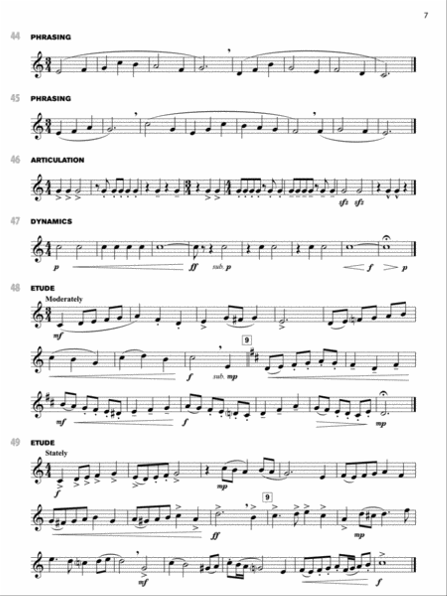 Sound Innovations for Concert Band -- Ensemble Development for Intermediate Concert Band Concert Band Methods scores gallery preview page 4