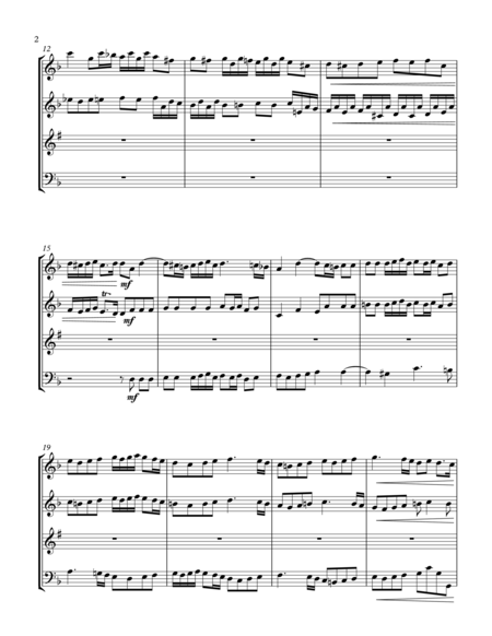 Fugue BWV 947 (wind quartet) image number null
