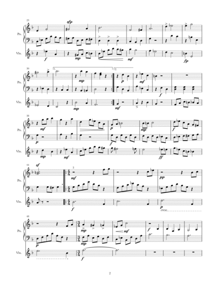 A modern violin sonata image number null